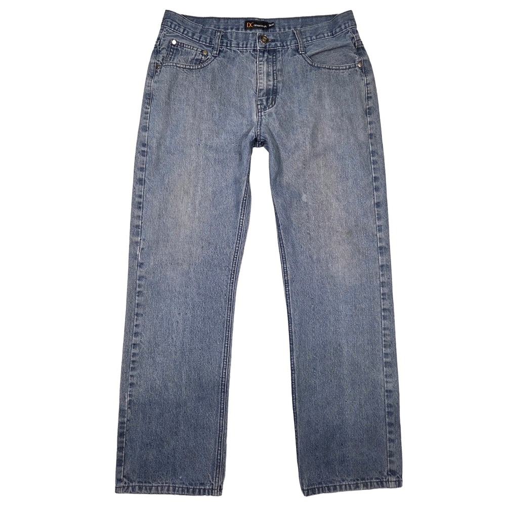Denim Culture Mens Jeans 34x32 Blue Denim Casual‎ Pants Everyday Skater Punk